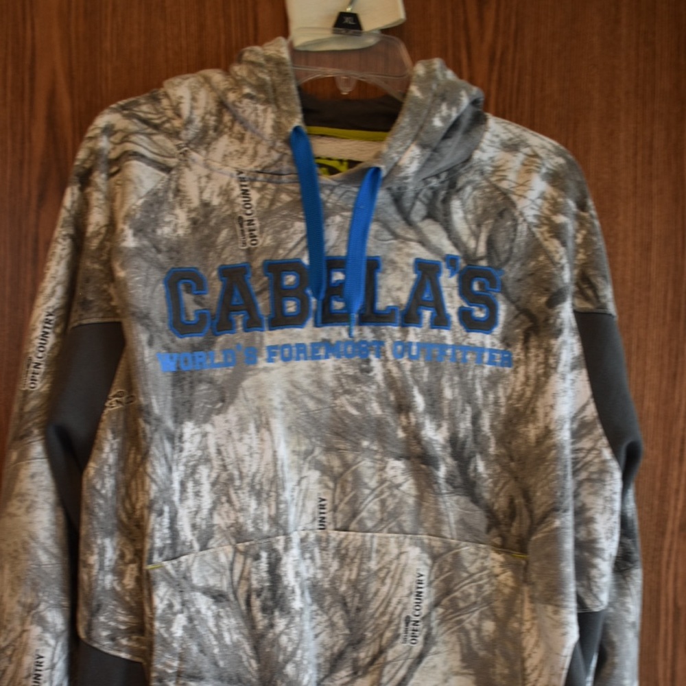 Cabelas Winter Camo Hoodie